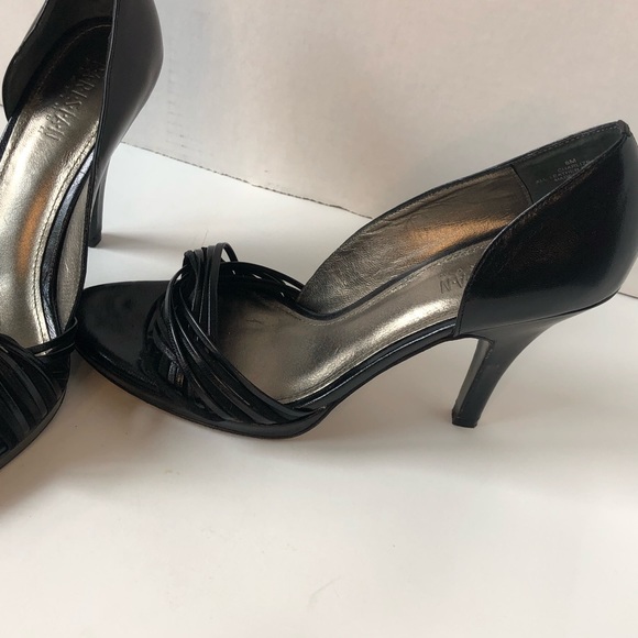 36. Parisian Platinum Black Open Side and Toe size 8 - Picture 8 of 14